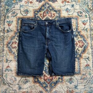 Levi’s 412 Dark Wash Denim Shorts Size 40